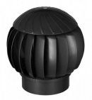 Ротационный дефлектор (турбодефлектор) 160 мм цвет: черный